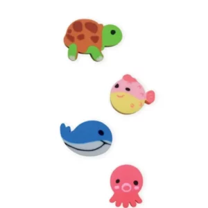 Borracha Escolar Tilibra Mini Bubble Pote com 20 Un Sortidas - Imagem 3