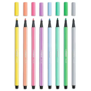 Caneta Hidrográfica Point 88 Pastel Color 8 Cores STABILO - Imagem 3